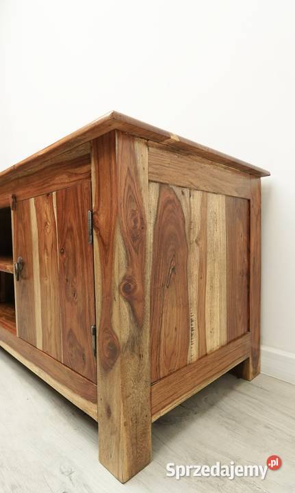 Stylowa komoda z litego drewna palisander Jerka sprzedam