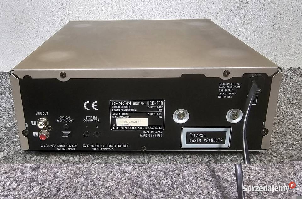 odtwarzacz CD Denon UCDF88 wersja midi małopolskie Kraków sprzedam