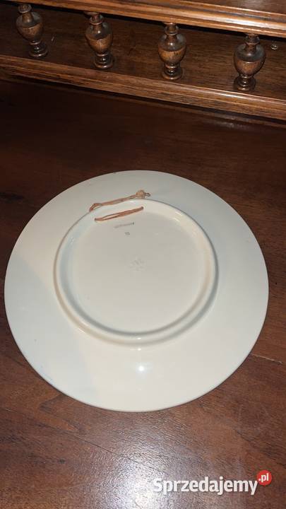 Patera Głuszec Jeleń Made in Western Germany Porcelana i szkło Gdańsk