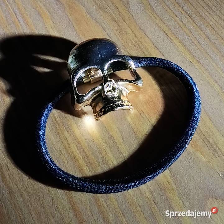 Metalowa frotka do włosów z czaszką mazowieckie Ząbki sprzedam
