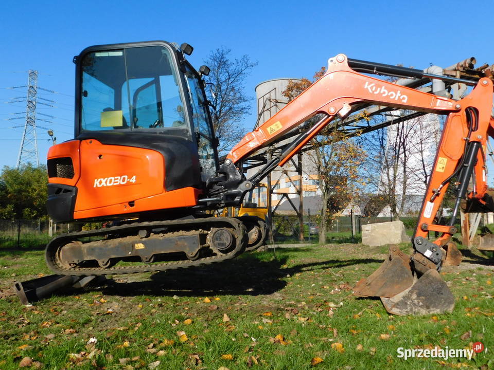 Kubota kx0304 R2019 2100 MTG 2 łyzki Kraków