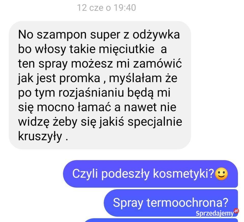 Nawadniający spray do włosów Fillup z hyaluronem Dla kobiet podlaskie Hajnówka