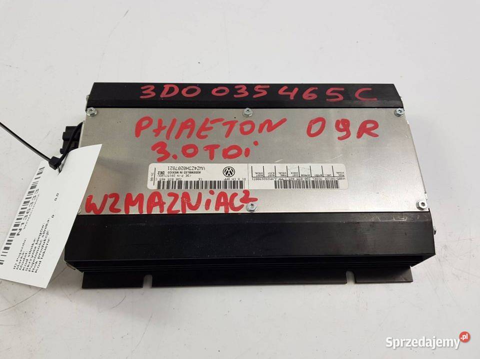 WZMACNIACZ AUDIO 3D0035465C VW PHAETON Lipno
