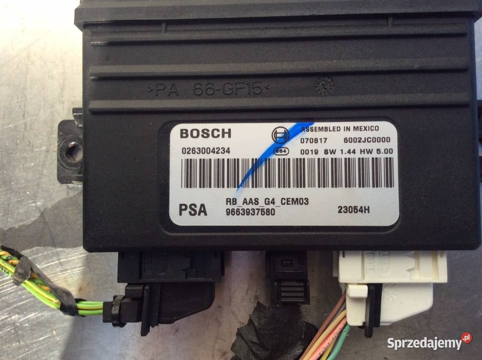 Moduł parkowania Peugeot Picasso c4 osobowe świętokrzyskie Włoszczowa