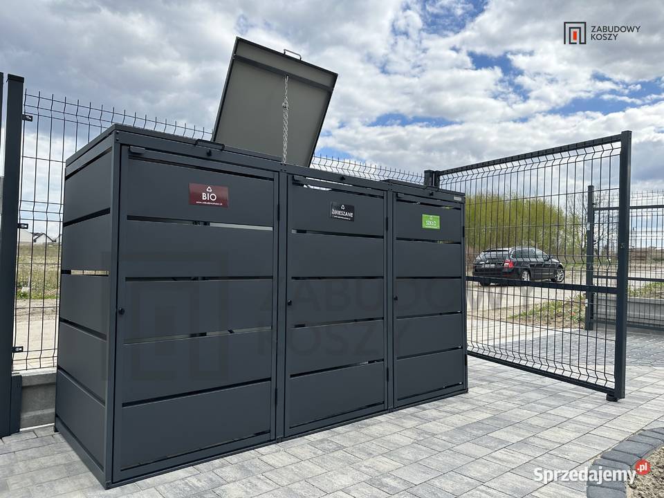 Zabudowa kosza Obudowa kosza Osłona na kosze na