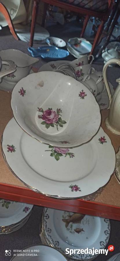 Serwis do obiadu Kahla Turyngia Niemcy Datowanie Gdańsk