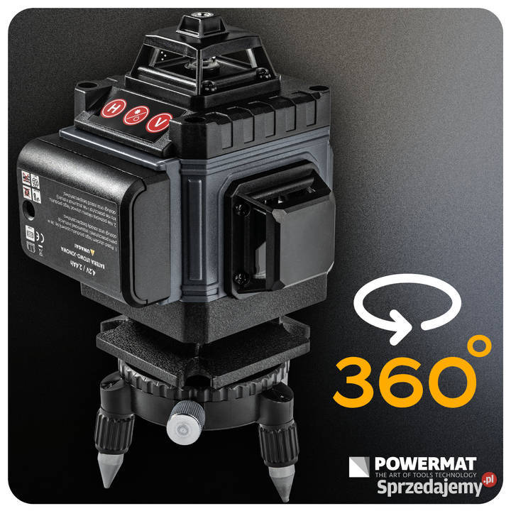 poziomica laserowa laser krzyżowy zielony