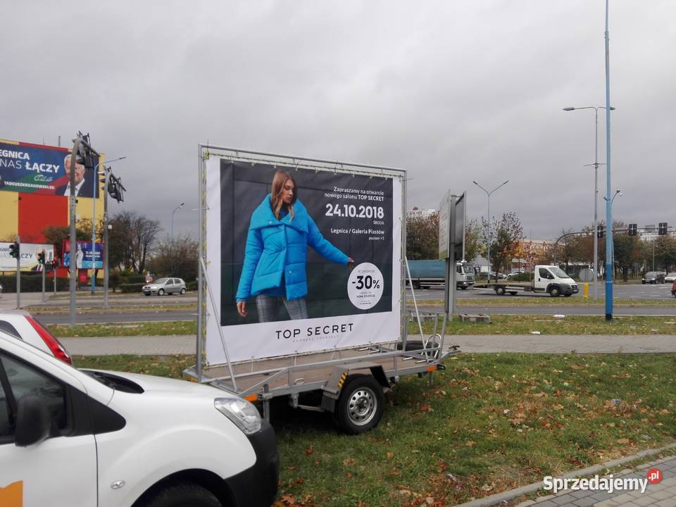 Przyczepy Reklamowe Przyczepy Towarowe lekkie Legnica