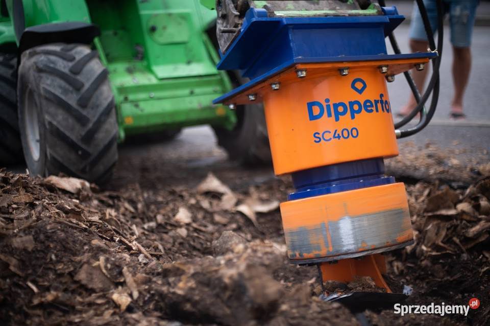 Dipperfox 400 leśna frezarka do pni karczowanie Jarocin