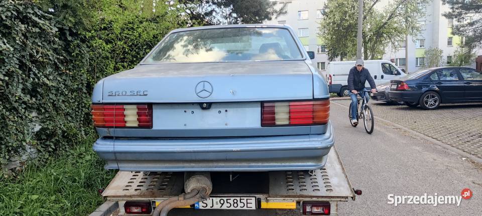 Mercedes 126 sec zderzak lorinser oryginał Jaworzno sprzedam