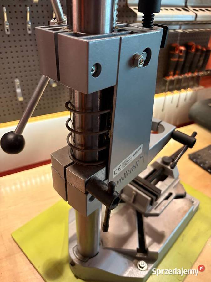 Stojak wiertarski statyw Wolfcraft imadło Warszawa