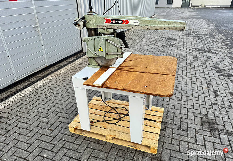Piła poprzeczna radialna ukośnica kapówka MAGGI Sierakowice