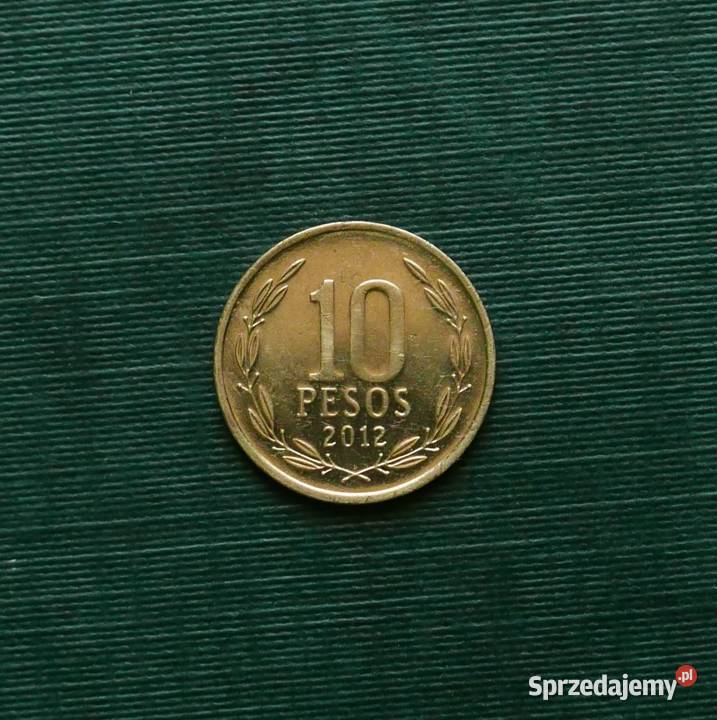 Chile 10 peso 2012r Gliwice