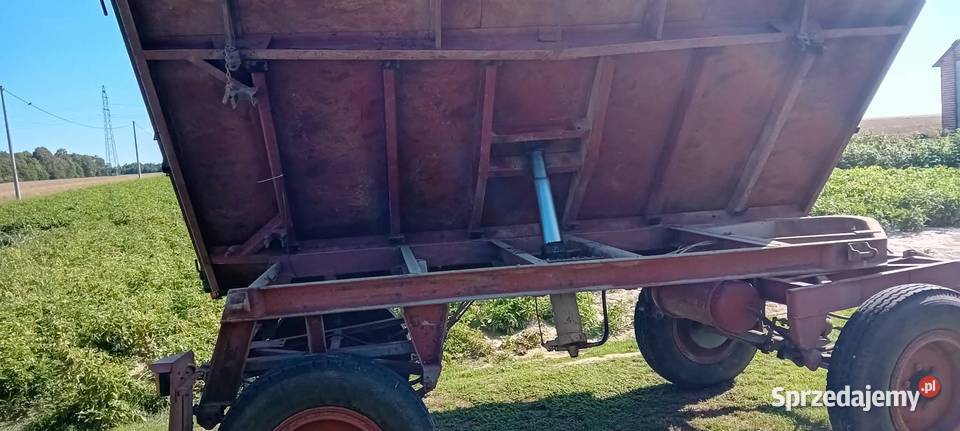 Przyczepa D47 WYWROTKA Przyczepy rolnicze Zamość