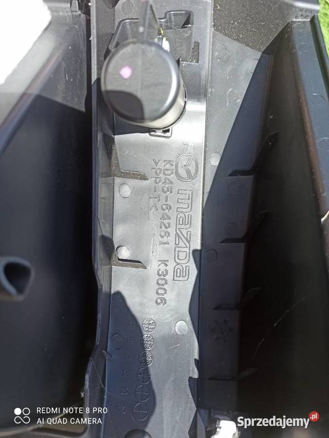 Schowek pasażera Mazda CX5 2014 KD4564261 Części samochodowe Rzymsko