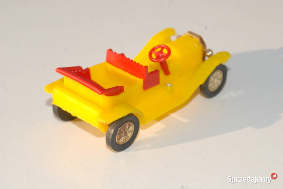 Stara zabawka samochód Oldtimer Ford firmy SMR śląskie Cieszyn