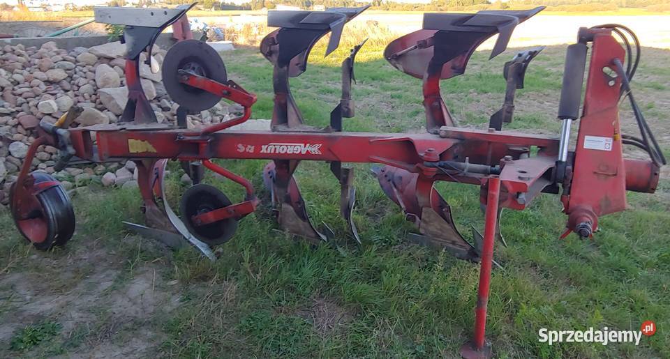Pługi 3 obrotowe Agrolux nieuszkodzony