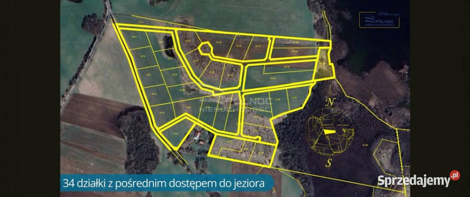 Działki dostęp j Łaśmiady i pomostem PROMOCJA Sprzedaż sprzedam