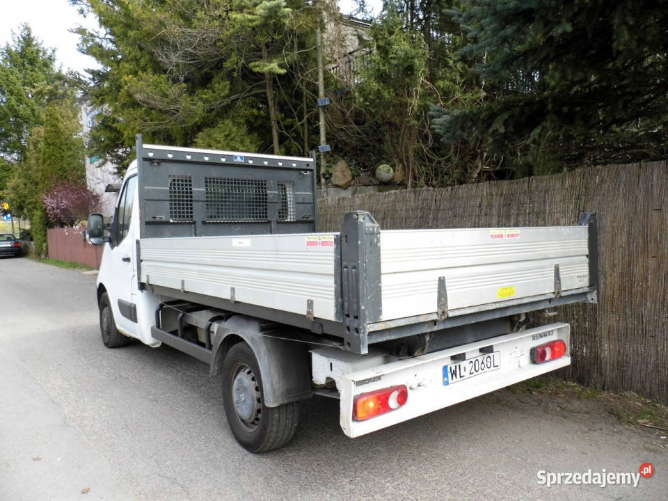 Renault Master 23 wywrotka biały Łódź