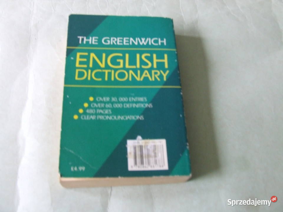 Mówimy angielsku English Dictionary Słownik angielski Książki do nauki języka obcego Oborniki Śląskie