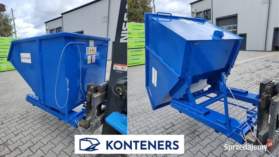 Kontener samowyładowczy pojemnik metalowy Pabianice