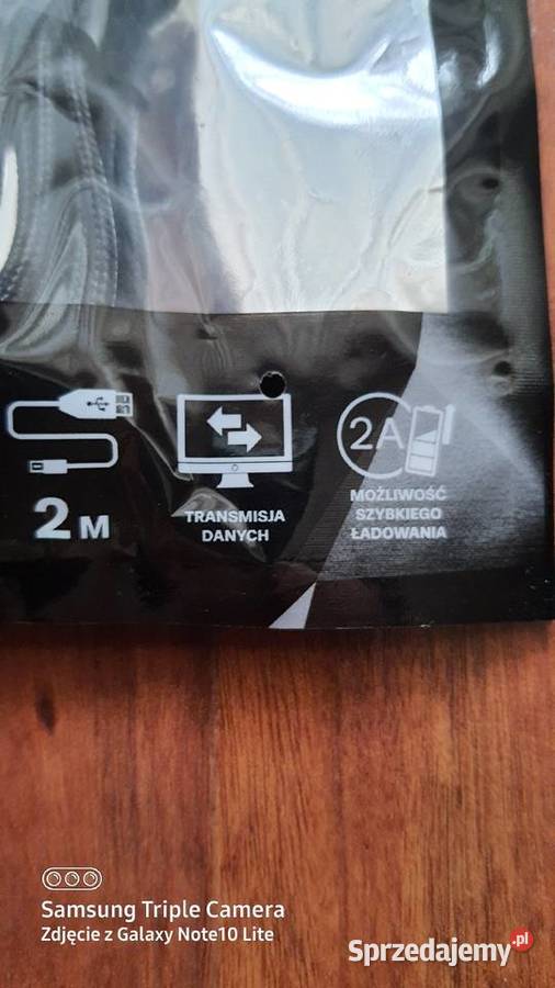 Przewód micro usb 2m 2A Białystok sprzedam