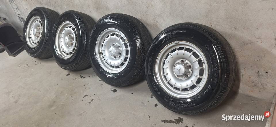Alufelg opony Baroki Mercedes SL S klasa w124 Samochodowe Góra Świętej Anny