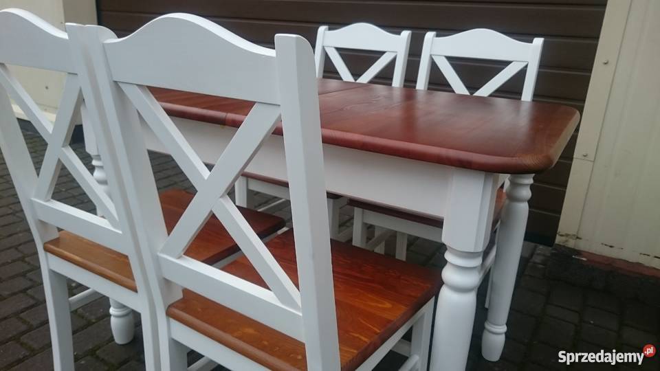 Nowoczesne modne krzesło krzyżak prowansalskie producent