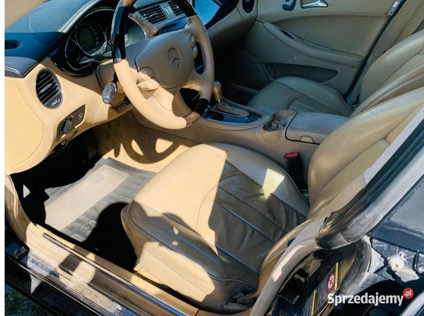 Mercedes CLS 320 cdi automat czarny Szczecin