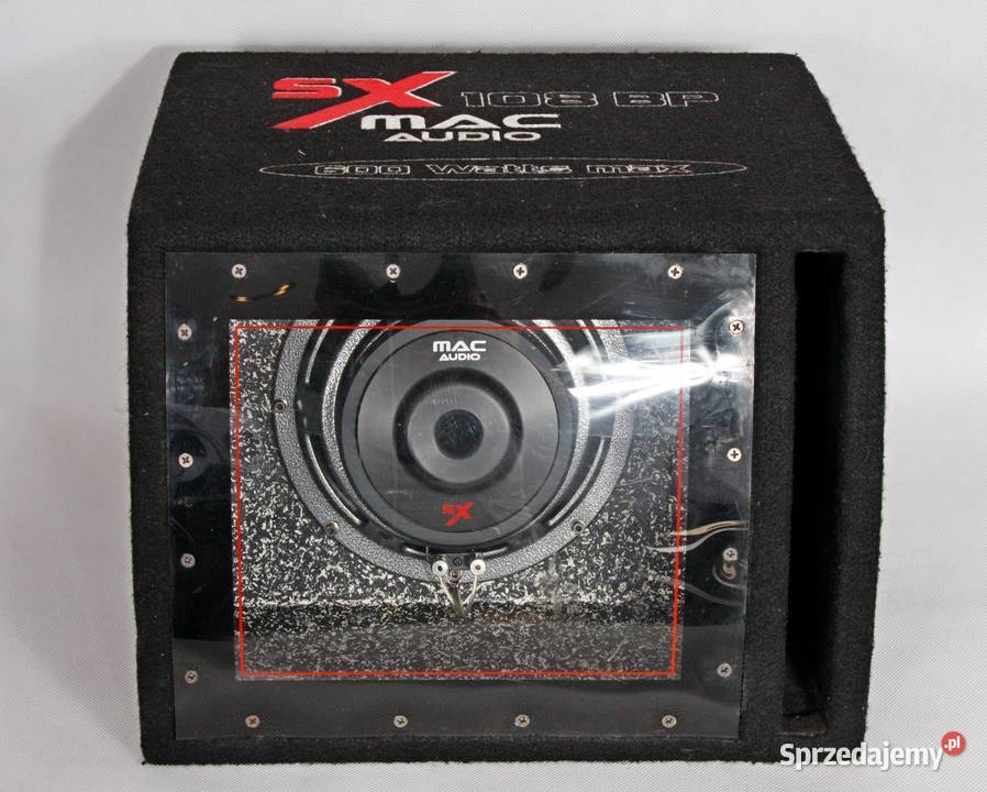MAC subwoofer SX108 BP Głośniki Radomsko