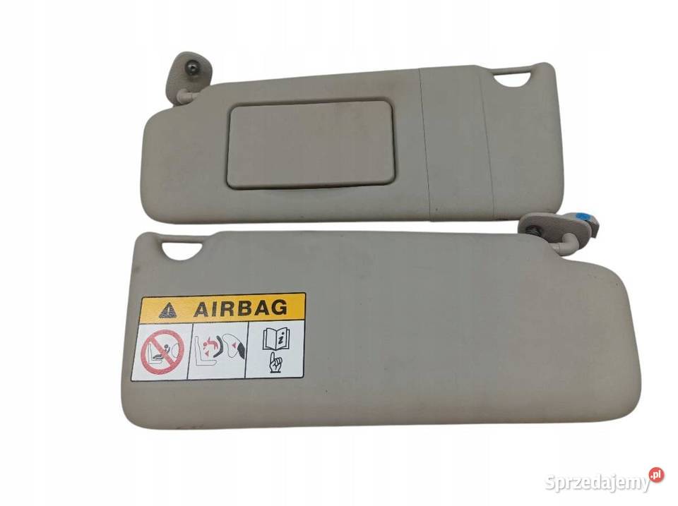 DASZKI PRZECIWSŁONECZNE PRAWY LEWY OSŁONA KPL osobowe