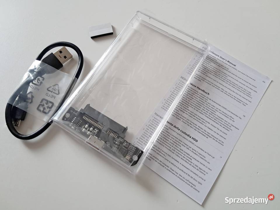 Obudowa dysku SSDHDD 25 laptop konsola na złącze Kraków sprzedam