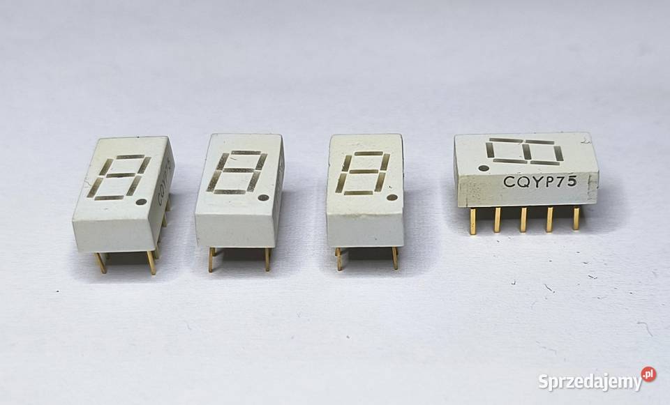 Wyświetlacz LED CQYP75 Unitra CEMI Gdańsk