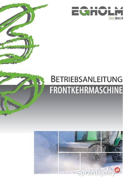 Egholm 2200 zamiatarka instrukcja obsługi manual świętokrzyskie