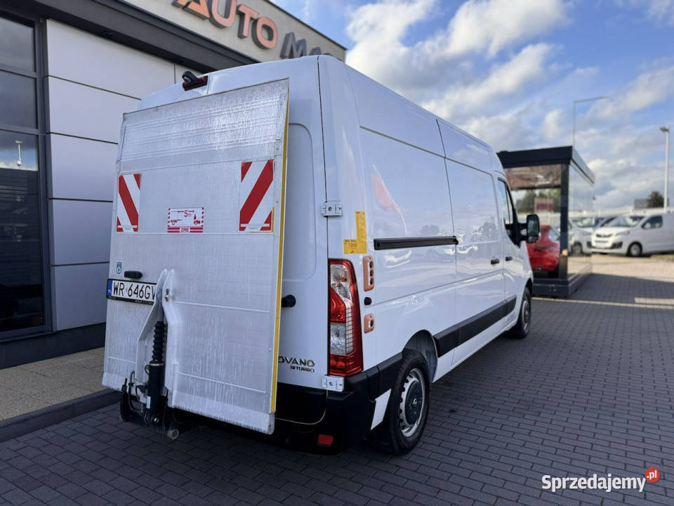Opel Movano 23CDTI BITurbo 170 L2H2 serwisowany w ASO mazowieckie