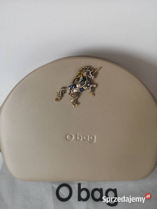 Obag moonlight hummus rosa grigio guzik Na ramię  Kraków