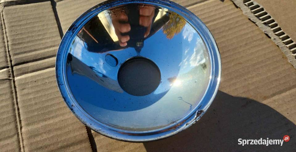 Nowy z prlu odbłyśnik szkło lampy WSK 125 175 dolnośląskie Osiecznica