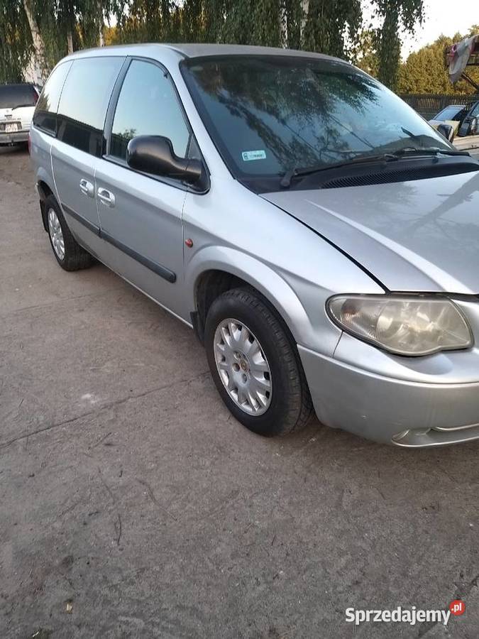 MASKA SREBRNA CHRYSLER VOYAGER 2004 R osobowe sprzedam