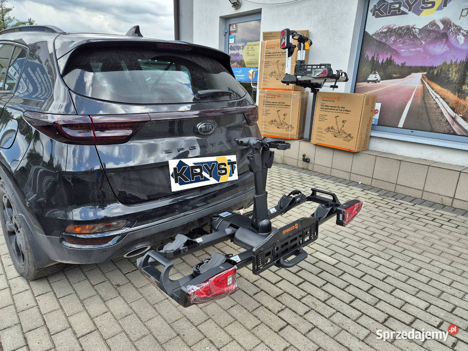 Bagażnik platforma rowerowa na hak SPINDER TX2 Części i akcesoria Katowice