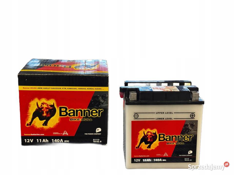 Akumulator BANNER 12V 11Ah 140A P 51112 Jelcz-Laskowice