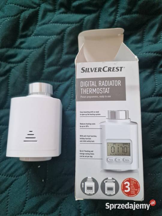 NOWY Termostat grzejnikowy SilverCrest Digital dolnośląskie