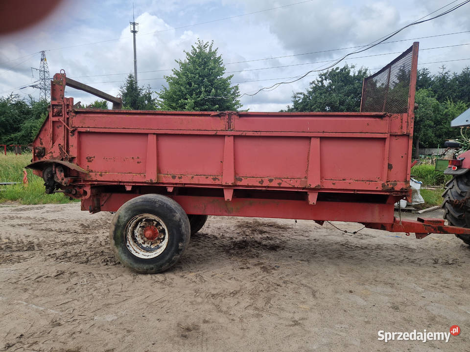 Rozrzutnik obornika J Gilibert RE 70 7 ton gruba Maszewo sprzedam