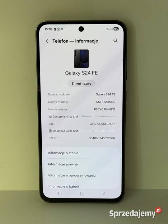 Samsung Galaxy S24 FE Kalisz