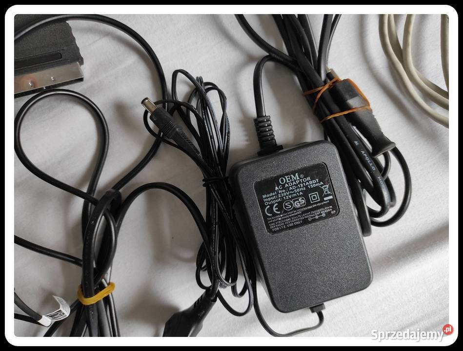 Zestaw kabli zasilaczy ładowarek Nowe i używane Płock