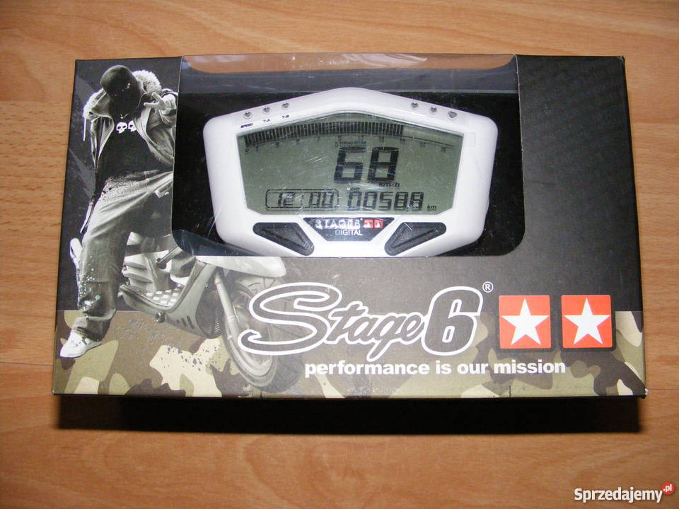 Licznik Stage 6 biały Yamaha Honda Suzuki Części kujawsko-pomorskie Janikowo