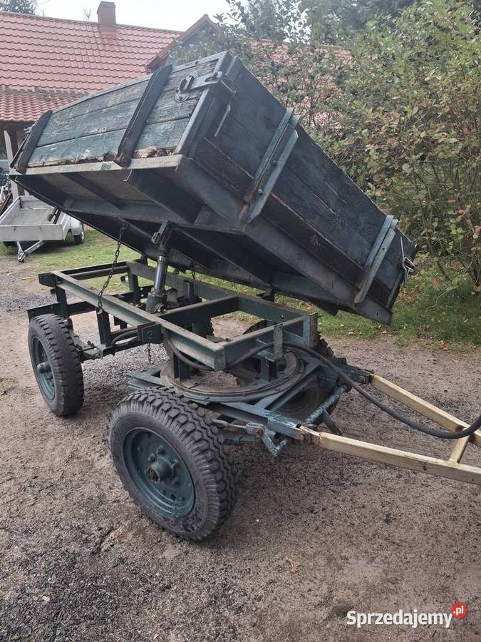 Przyczepka Multicar minitraktorek 3stronny kiper Krosno Odrzańskie