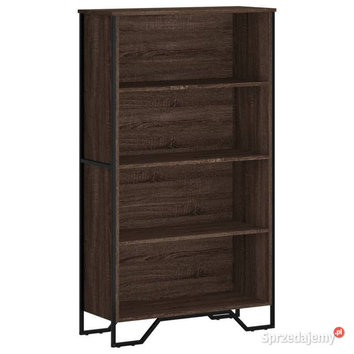 Regał brązowy dąb 80x31x1375 materiał Warszawa