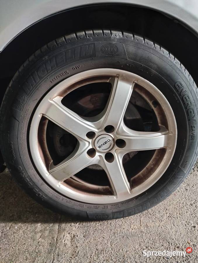 Felgi 5x100 20555 R16 z oponami letnimi Samochodowe
