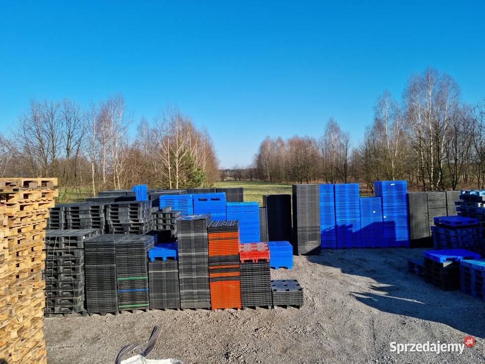 Paleta plastikowa 110x110 ażurowa gnazdowa Kielce
