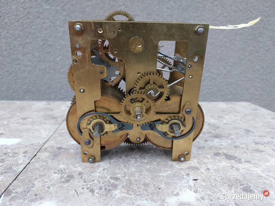 673 Mechanizm starego zegara ściennego Junghans pomorskie Tczew